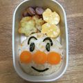 はなモモ's cooksnap of when they made アンパンマン弁当（キャラ弁）.