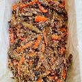 クックOWPJU3☆'s cooksnap of when they made 我が家の定番！鱈子入りきんぴらごぼう.