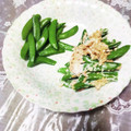 めみたん☆'s cooksnap of when they made スナップエンドウの食べ方　2種類.