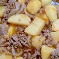 ピョンちゃん★'s cooksnap of when they made 新じゃがいもと新玉ねぎのそぼろ煮.