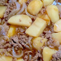 ピョンちゃん★'s cooksnap of when they made 新じゃがいもと新玉ねぎのそぼろ煮.