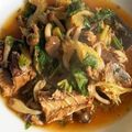 ˚✧₊⁎ゆう˚✧₊⁎'s cooksnap of when they made セロリ、えのきの味噌サバ缶(^^).