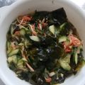 ネモフィラまま's cooksnap of when they made 簡単！ワカメきゅうりカニカマの酢の物♪.