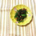 yesmama's cooksnap of when they made 磯香る♪ほうれん草人参もやしのあえもの.