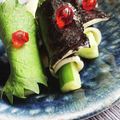 ✿桜咲✿'s cooksnap of when they made キュウリのしそチーズ巻き＆のりチーズ巻き.