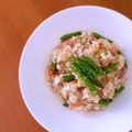 hiroerico's cooksnap of when they made 【楽めし】アスパラベーコンのバター炒飯.
