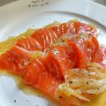 稲ぼっくり's cooksnap of when they made サーモンのカルパッチョ.