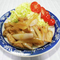 ＠迷子＠'s cooksnap of when they made 薄切りロースで豚の生姜焼き　新たま編.