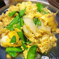 ゆめみるぽよぽよ's cooksnap of when they made 新玉ねぎの卵とじ.