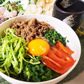 ゆるмαмα's cooksnap of when they made 作り置き肉そぼろ→台湾混ぜそば(全卵).