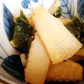 ayayeon's cooksnap of when they made 筍とわかめの酢味噌和え❀.
