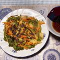 ひなあいりグランマ's cooksnap of when they made セリと人参のチヂミ.