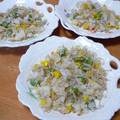 みにまめ's cooksnap of when they made 離乳食に　しらすと残り野菜の炒めごはん.