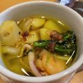 ミライさん's cooksnap of when they made イカとポテトのアヒージョ.