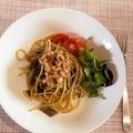りちのすけ's cooksnap of when they made きのこと納豆の和風スパゲッティーニ.