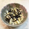 モミ太くん's cooksnap of when they made 筍を余さず食べよう＠姫皮の梅塩こんぶ和え.
