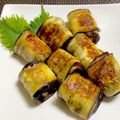 ☆あいちゃん's cooksnap of when they made 旨い(*´╰╯`๓)♬茄子の挽き肉巻き～.