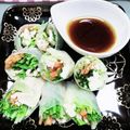 yoshiyurip's cooksnap of when they made タレが主役？の生春巻～★.
