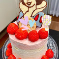 farina's cooksnap of when they made 母直伝☆簡単いちごアイスクリーム.