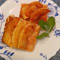 プルンバゴ's cooksnap of when they made ホットサンドメーカー＊りんごケーキ.