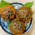 あい♪らんど's cooksnap of when they made 残り物の筍ご飯で大葉味噌焼きおにぎり♩.