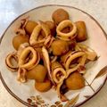 あい♪らんど's cooksnap of when they made 里芋とやりいかの煮物.