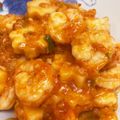 かつぞう☆'s cooksnap of when they made ☺ちくわぶでかさ増し♪簡単海老チリ炒め☺.