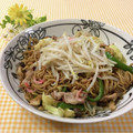toraちゃん♪'s cooksnap of when they made もやしのっけ焼きそば（作り置き編).