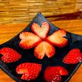 ＊あんずあん＊'s cooksnap of when they made スイーツやお弁当の飾りに♪ハートのいちご.