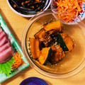 めめたんの台所's cooksnap of when they made あと一品☆レンジで簡単　かぼちゃの煮物.