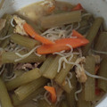 ameうめ's cooksnap of when they made 簡単★ふき・にんじん・しらたきの炒め煮.