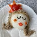yu🐓's cooksnap of when they made とろろ昆布おにぎりちゃん♡.