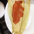 nikkijamie's cooksnap of when they made メキシコ料理 タマレ tamale.