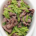 ◯usa◯'s cooksnap of when they made 牛肉と香菜の塩炒めライム風味（タコス風）.