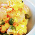 まみお✳'s cooksnap of when they made エビとグリーンピースの卵炒め.