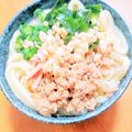 motomi♪'s cooksnap of when they made 夏野菜と肉みその冷やしうどん.