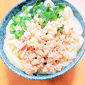 motomi♪'s cooksnap of when they made 夏野菜と肉みその冷やしうどん.