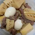Minnie･∀･★'s cooksnap of when they made たけのこと牛スジの炊いたん♪.