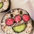 モネリア's cooksnap of when they made アンパンマン太巻き＊のり巻き＊キャラ弁♡.