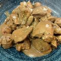 りばーびっぐ's cooksnap of when they made フォアグラ？白レバーのバルサミコ酢ソテー.
