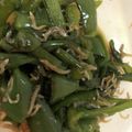 ユカtoマオマオ's cooksnap of when they made レンジで簡単♪ピーマンとじゃこのきんぴら.