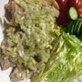 クック2H9MD0☆'s cooksnap of when they made ネギ塩ダレで！簡単プリプリ鶏.