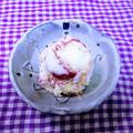 ＊ヨミ＊'s cooksnap of when they made ラズベリーショートケーキ風アイス.