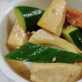 rururu28's cooksnap of when they made きゅうりとサラダチキンのさっぱりサラダ.
