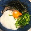 おもちまるとシャルル's cooksnap of when they made 月見とろろ蕎麦.