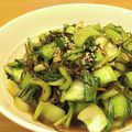 みみっこ♪'s cooksnap of when they made やみつきサラダチンゲン菜.