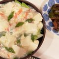 クックZ3M321☆'s cooksnap of when they made 豆腐とカニカマのうま煮あんかけレタス.