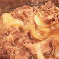 ひなまなここのはは's cooksnap of when they made コウケンテツさんの牛丼.