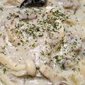 ☆とん吉☆'s cooksnap of when they made 牛肉とエリンギのクリーム煮♡牛乳で.