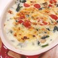 ぷううさぎ's cooksnap of when they made ほうれん草とベーコンのグラタン☆.